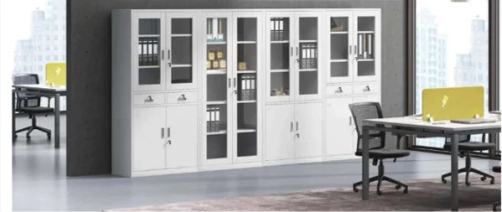 Commerce de gros facile à assembler des meubles de bureau fonctionnels Cabinet métallique grand classeur de stockage